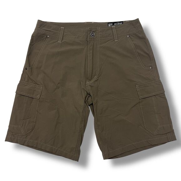 KÜHL Raptr Cargo Shorts Men’s 32 Brown 10" - Picture 1 of 7
